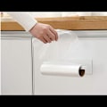 Pikkukuva 4 / 5: Keittiöpaperipyyhkeenpidike Kaapin Alle - WC-paperiteline Seinäkiinnitys Itseliimautuva - Ripustin Pyyhkeenteline, Jääkaappi