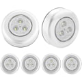 Miniatyrbild 1 av 5: Nattlampor LED-lampa 6 st Självhäftande LED-spotlight Extra belysning för