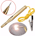 Miniatyrbild 3 av 4: Bilspänningstestare Pennverktyg Auto Lastbil Testlampa Elektrisk Krets (2st, Guld)