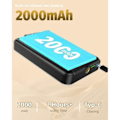 Pikkukuva 3 / 5: /Ryi/ Liikkuva valo 60 LED-lampulla, liikkuva kohdevalo 3000-6500K 5 tilassa, kannettava valo 2000 mAh akulla