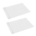 Miniatyrbillede 2 af 3: 100 stk. 6x8cm Tykke Genanvendelige Plastikklare Forseglingsposer Lynlås Genlukkelige Opbevaringsposer Dispenserpose