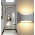 Miniatyrbillede 3 af 4: LED væglampe, soveværelse, stuevæglampe, natlampe, moderne og enkel, eksklusiv ren aluminium, søvnvenlig