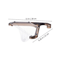 Miniatyrbilde 4 av 4: 1 Sett Kjøkkenvask Holder Filter Trekantet Vask Avløpsholder Med Vask Fin Nett Mesh BagCoffee28X21 Coffee 28X21CM