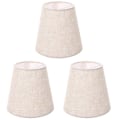 Miniatyrbilde 2 av 4: 3 stk Stofflampeskjermer Chandelier Vegglampe Støvtette Deksel Lampetilbehør 3stk 14X13X9CM 3pcs 14X13X9CM