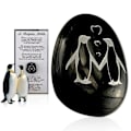 Miniatyrbillede 1 af 5: Penguin Pebble - En lille lomme-pingvin til at kramme, graveret mini-pingvin-sten som mindegave S