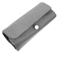 Miniatyrbilde 1 av 4: Multifunksjonell sminkekostrullende etui kosmetisk veske toalettveske arrangør Grå 28x23x6cm Grey 28x23x6cm