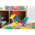 Miniatyrbillede 5 af 5: 200 Stykker Byggeklodser Legetøj til Børn Uddannelsesmæssige Byggeklodser Sæt Diske Sæt Sammenlåsbare Solid Plast til Børnehave Børn Drenge og Piger