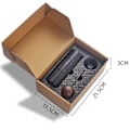Miniatyrbild 2 av 3: Abs Handvev Kaffekvarn 420 Rostfritt Stål Malningskärna Manuell Kaffekvarn Hushåll Por