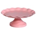 Miniatyrbillede 1 af 3: 1 stk. Jern Kunst Kage Stativ Konditori Dessert Bakke Kage Display Stativ Party Forsyning Pink 17X17X7CM Pink 17X17X7CM