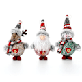 Miniatyrbillede 5 af 5: 3 Pak Juletræspynt Dekorationer Pejs Jul Hængende Dekoration Pynt Dekorerede Gaver Indendørs Udendørs