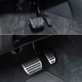 Miniatyrbillede 4 af 5: Pedal i Rustfrit Stål Bil Passer til Gaspedal Dæk Brems Pedaler Passer Tilbehør Praktisk Aluminium Legering ( 2 Stk )