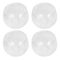 Miniatyrbilde 2 av 2: 12 stk 75 ml Enkle Cupcakes Kopper Dessert Kopper Gjenbrukbare Drikk Kopper (gjennomsiktig)transparent5c5c4.5cm transparent 5c5c4.5cm