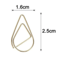Pikkukuva 3 / 3: 100 kpl Paper Clips, Kestävät ja Ruostumattomat Paperiliittimet
