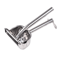 Miniatyrbillede 1 af 5: Ægte Rustfrit Stål Citronpresser Citrus Juicer Håndpresset Heavy Duty Manuel Presset Saft Ekstraktor Maker Orange Lime Grapefrugt Presser