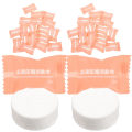Miniatyrbillede 1 af 2: 50 stk. Multifunktionelle Rejs håndklæder Tablets Praktiske Komprimerede Håndklæder Kompakt Håndklæde Tablets Hvid 20x20cm White 20x20cm