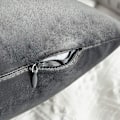 Miniatyrbillede 4 af 5: Sæt af 2 Dekorative Fløjls Pudebetræk Sofa Pudebetræk Super Glat Blød Dekoration Hjem Stue Soveværelse Til Sofa 2 Stykker 30x50cm Gul Grøn