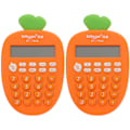 Miniatyrbillede 2 af 4: 2 stk. Børneberegner Finansiel Beregner Lille Bordberegner Skrivebordsberegner Student Skole 12X7.3X1cm