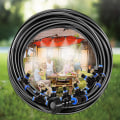 Miniatyrbild 1 av 5: Patiodimma, Dimsystem för Utomhus Patio Bevattning Kit Micro-Flow Dropp Kit för (10)
