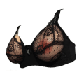 Miniatyrbilde 4 av 4: Silikon Brystinnlegg Falsk BH Crossdresser BH Lomme BH Silikon Bryst BH Crossdresser Cosplay Svart 75D Black 75D
