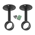 Miniatyrbilde 1 av 4: Gardinstangs Holder For Gardinstang, Takbrakett, Gardinstangs Holder, 2 Stykker
