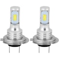 Pikkukuva 1 / 5: Sumuvalon polttimo, 2 kpl 80w 6000k Universaali H7 Led Auton Sumuvalon Lamppu Valkoinen Dc 12-24v