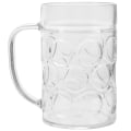 Miniatyrbilde 1 av 2: 530ml Plast Klar Vannkrus Ølkopp Hjem Bar Fest Drikkkopp Med Håndtak Transparent 06530ml Transparent 06 530ml