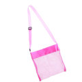 Pikkukuva 2 / 3: 1 kpl Kannettava Ranta Leikkikalut Tote Kuori Kassi Rantakassi Verkkokassi Lapsille Lapsille Vaaleanpunainen 22X20.5CM Pink 22X20.5CM