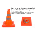 Miniatyrbillede 2 af 4: 4 Pak 18 Tommer Sammenklappelige Trafikkegler/Trafikkegle Skilt/Multifunktionel Pop Up Reflekterende Sikkerhedskegle, Orange Størrelse: 45 Cm (18 Tommer)