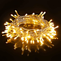 Pikkukuva 1 / 4: LED-valoketju 10m 100 LED: Ulkokäyttöön, Jouluvalokoriste, 8 Tilaa, IP44, Ulko- ja sisäkäyttöön, Joulukuusi, Puutarha, Hääjuhla