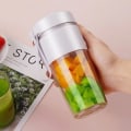 Miniatyrbillede 5 af 5: Bærbar Blender, Mini Blender Til Shakes og Smoothies, Personlig Blender USB Genopladelig, Frisk Juice Blender Med 8 Blade, Is