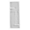 Miniatyrbillede 1 af 3: 1 stk Mobiltelefonholder Form Silikon Mobiltelefon Stativ Krystal Epoxy Form Hvid 23X9CM White 23X9CM