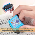 Miniatyrbillede 3 af 5: 4 stk. Rulle Digital Undervisnings Stempel, Genanvendelig Matematik Læringslegetøj Til Addition Subtraktion Multiplikation Division