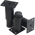 Miniatyrbillede 5 af 5: 4 stk. Justerbare Møbelben, Heavy Duty Metal Møbelben til Bord, Seng, Sofa (8-12cm, Sort)