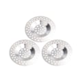 Miniatyrbillede 2 af 3: 3 stk. Mesh Si Strainer Badekar Hår Fangst Bad Filter Net Hår Filter Net Vask Aftapning Hår Stopper Silver 3pcs