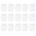 Miniatyrbilde 2 av 3: 200 stk Mesh Sil Bag Sink Sink Filter Mesh Hull Sink Mesh Bag Restaurant Polyester Filter Bag S Transparent 9X9X9cm