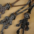 Miniatyrbillede 5 af 5: Metal Skull Nøglering, Personlig Retro Motorcykel Nøglebånd Kreativ Vedhæng Til Rygsæk Håndtaske Pengepung Stil 1 style 1