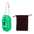 Pikkukuva 1 / 2: Valkoinen hiekkakivihiontakivi jääkiekko- ja luistelujääkien teroittimeen, kenkien hoitoaine, vihreä, 5,7 x 2,5 x 2,2 cm Green 5.7X2.5X2.2CM