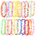 Pikkukuva 2 / 4: 50 kpl Kukkakoristeita Garlandit Koristeluun Havaijilaiset Leis Garland Koristelu Havaiji Kukkakorut Kaulakoru Sim 50pcs