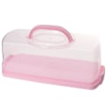 Miniatyrbilde 2 av 3: Kakebæringsboks Transparent Dessertbærer Håndholdt Kakeboks Multibruks Kakeemballasjeboks 36X15.7X13.5CM 36X15.7X13.5CM