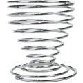 Miniatyrbilde 3 av 5: 4 stk. Eggkoppholder i rustfritt stål, fjærtråd eggkopp, eggkopp i rustfritt stål, eggkoppholder, moderne eggkoppholder