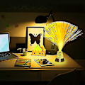 Miniatyrbilde 4 av 4: LED-lys for hjemmet, fargerike lys med fargeskift, stjernedansfestdekorasjon, mini fiberoptiske lys, fiberoptiske lys fargeskift
