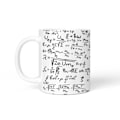 Miniatyrbillede 1 af 4: 1 stk. Kaffeekop med matematiske formler - Tænk på berømte matematiske ligninger, mens du nyder din drik - Leveres i en sjov gaveæske