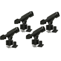 Miniatyrbilde 1 av 2: 4 stk Kajakkmontert Fiskestangstativ Fiskestangsholder Brakett Justerbar Fiskestangsholder Roterbar