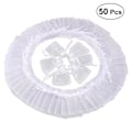 Miniatyrbillede 2 af 3: 50 stk. Gennemsigtige Gaveposer Favorit Organza Gaveposer Gaveposer Snøreposer Smykkeposer Hvid White