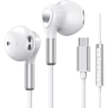Miniatyrbild 1 av 5: USB-C Hörlurar för Samsung Galaxy S23 Ultra S22 S21 FE S20 A53 A54 USB-C Hörlurar Vit_RY