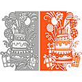 Miniatyrbillede 1 af 4: Stanse Stencil Scrapbooking Skæreforme Kant Prægning Stenciler Skæreforme Scrapbooking Skæreforme Til Scrapbog Album Papir Kort Gavefremstilling