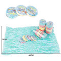 Miniatyrbild 2 av 2: Mini Non-woven Tvätthandduk Conjuring Handduk Komprimerad Handduk - 10 st/set (Blandade Färger)
