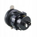 Miniatyrbilde 3 av 4: Bil Motorsykkel Sokkel USB-lader 12 Volt /24 Volt Modifisert Bil USB-lader med Bryter