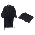 Miniatyrbilde 2 av 3: Vanntett Barberdrakt Salong Klient Kåpe Kapp Hår Salong Hårklipp Smock For Barber Shop (svart) Black