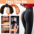 Miniatyrbild 2 av 5: Höfttränare, Rumpa Lyft Massage Enhet med 12 st Abs Gel Pads, 6 Lägen Smart Fitness Träningsutrustning Hem Kontor, Bärbar U-Form